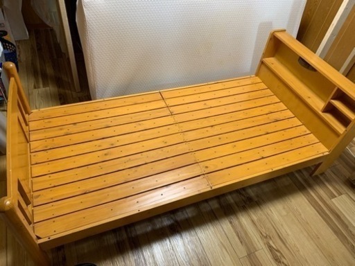 【現在取引中】家具 ベッド シングルベッド