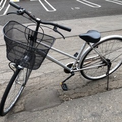 登録解除済み 27インチ ママチャリ ライト付き　自転車    ...