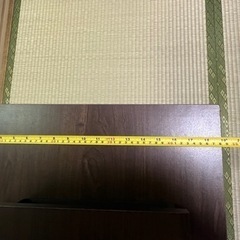 収納付き テーブル 机 (1年使用)  家具 の画像