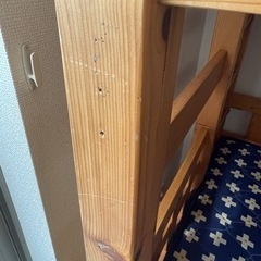 ジュニアサイズ二段ベッドの画像