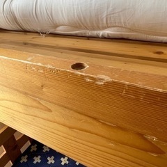 ジュニアサイズ二段ベッドの画像