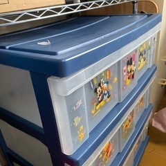 三段収納ケースの画像