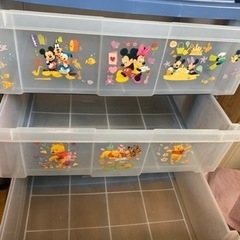 三段収納ケースの画像