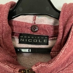 【Monsieur NICOLE】 パーカー メンズの画像