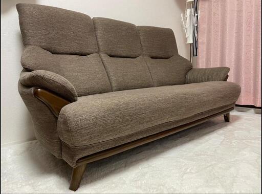 ニトリ 3人掛け ソファ KOUTEI コウテイ ハイバック 家具
