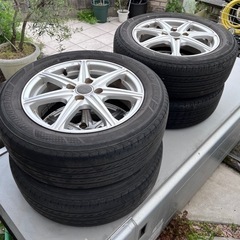 【お譲り先確定】廃棄　タイヤ レグノ 185/60 R15 4本