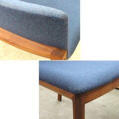 ① CondeHouse チャレンジ サイドチェア ネイビー ウォールナット ダイニング 椅子 旭川家具 カンディハウス 札幌市 中央区 南12条の画像