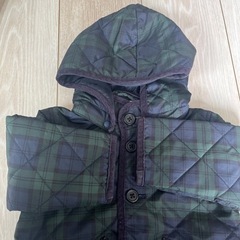 80㎝　無印キルティングジャケット
の画像