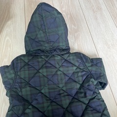 80㎝　無印キルティングジャケット
の画像