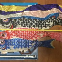 どこでも簡単設置[小型鯉のぼりセット]ピカピカ太郎鯉♪