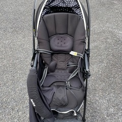 【最終SEAL】Aprica (アップリカ) 軽量オート4輪ベビーカー ラクーナエアーABの画像