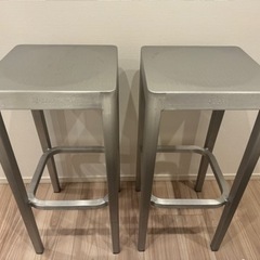 Emeco バースツール　2脚　家具 ダイニングセット