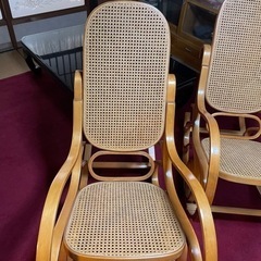 家具 椅子 ロッキングチェアの画像