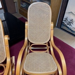 家具 椅子 ロッキングチェアの画像