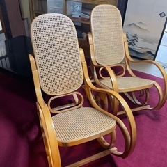 家具 椅子 ロッキングチェアの画像