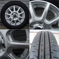 {商談中}BSエコピアNH200C　145/80R13+アルミホイール　4本SET