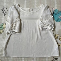 【中古品】ポリエステル透け感トップス