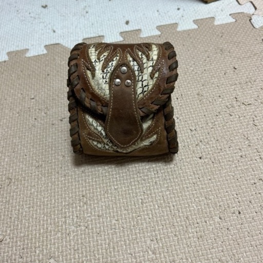 小物入れタバコ入れ革ケース
