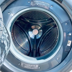 ♦️SHARPドラム式電気洗濯乾燥機組込型 【2017年製 】ES-S7B-WLの画像