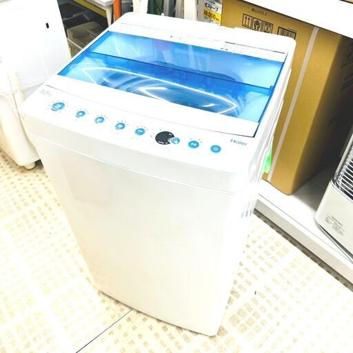 12/22ハイアール/Haier 洗濯機 JW-C55CK 2018年製 5.5キロ