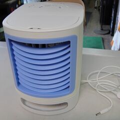 2021年　夢　卓上クーラーDT-TR2105W　ミニ冷風扇　ミニ扇風機の画像