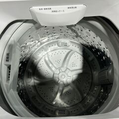 ★NITORI ニトリ★ 洗濯機 NTR60 2021年 6kg シンプル操作 ガラストップ 生活家電 1～2人 衛生の画像