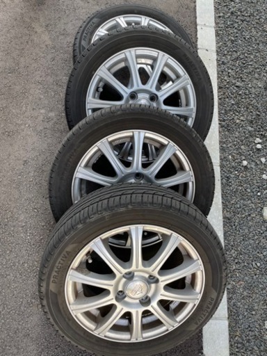 【決まりました】夏タイヤ14インチ　ホイル付き　4本セット