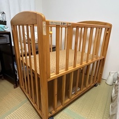 カトージ KATOJI ミニベビーベッド(90×60) 専用マッ...
