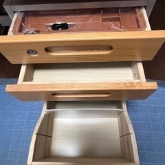 【美品】ニトリ組合せ学習机の画像