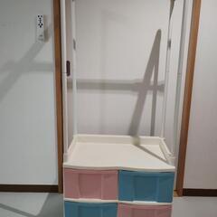 アイリスオーヤマ　キッズチェストハンガーラック