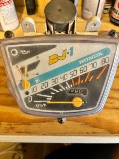 バイク ホンダ DJ1 DJ1R DJ1RR DJ1L スクーター スピードメーター レア品 80キロメーター