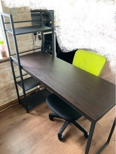 家具 パソコンデスク イス付き