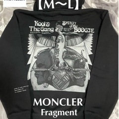 MONCLER × ジーニアス×フラグメント バックロゴパーカー...