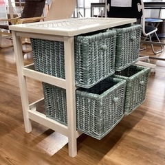 ラタンチェスト【町田市再生家具】240232の画像