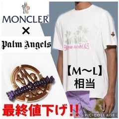 MONCLER GENIUS × PARM ANGELSコラボTシャツ【M〜L】