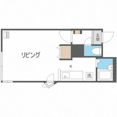 ［ウィークリー&マンスリーマンション情報］ブラウン系インテリアコーディネートの落ち着いた雰囲気&機能性充実のペット同居相談可能部屋！ - 札幌市