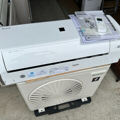 SHARP AY-P22DH エアコン本体 2023年製6畳用室外機とセット
