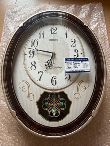 SEIKO/電波クロック/新品未使用
