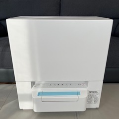 【新品未使用】 パナソニック食洗機　NP-TSP1-W WHITE 5年保証付き 2023年製の画像