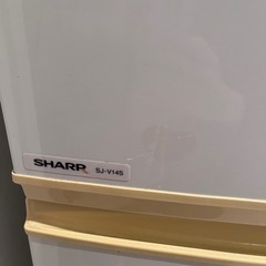 冷蔵庫　2009年製　シャープ　SJ-V14Sの画像