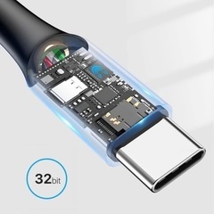 USB Type-C to 3.5mm イヤホンジャックアダプタ新品の画像