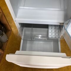 ２０２０年製　Panasonic NR-B14CW-W [パーソナル冷蔵庫 138L 右開き 2ドア の画像