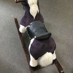 ぬいぐるみ木馬　昭和レトロの画像