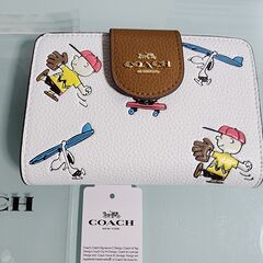 [未使用品] COACH/コーチ× ピーナッツ　スヌーピー C4899