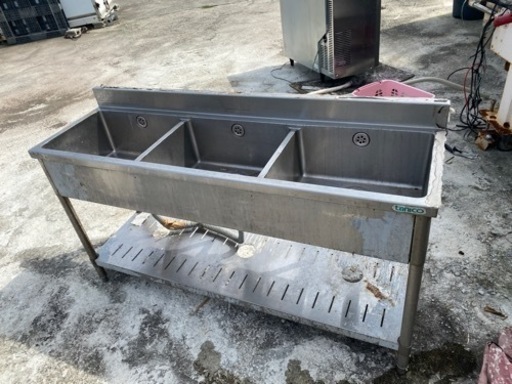 三層シンクとガラクタシンクまとめ価格交渉あり！