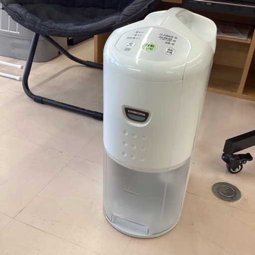 美原店 CORONA(コロナ) 衣類乾燥除湿機 除湿量6.3L(木造7畳・鉄筋14畳まで) 10年交換不要フィルター搭載 ホワイト CD-P63A