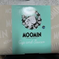 MOOMIN ムーミン　カップ&ソーサーセット　新品未使用の画像