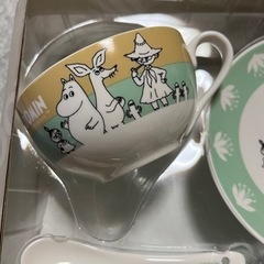 MOOMIN ムーミン　カップ&ソーサーセット　新品未使用の画像