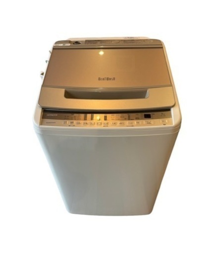 ☆春日市☆HITACHI 日立 BW-V80F 日立全自動電気洗濯機 2020年製 8.0kg☆動作確認済み☆