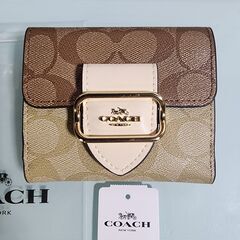 [未使用品] COACH/コーチ レディース ２つ折財布 　CH387